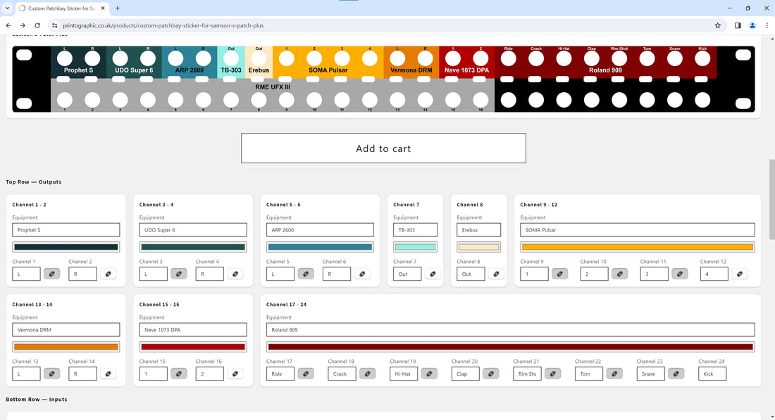 Patchbay design tool