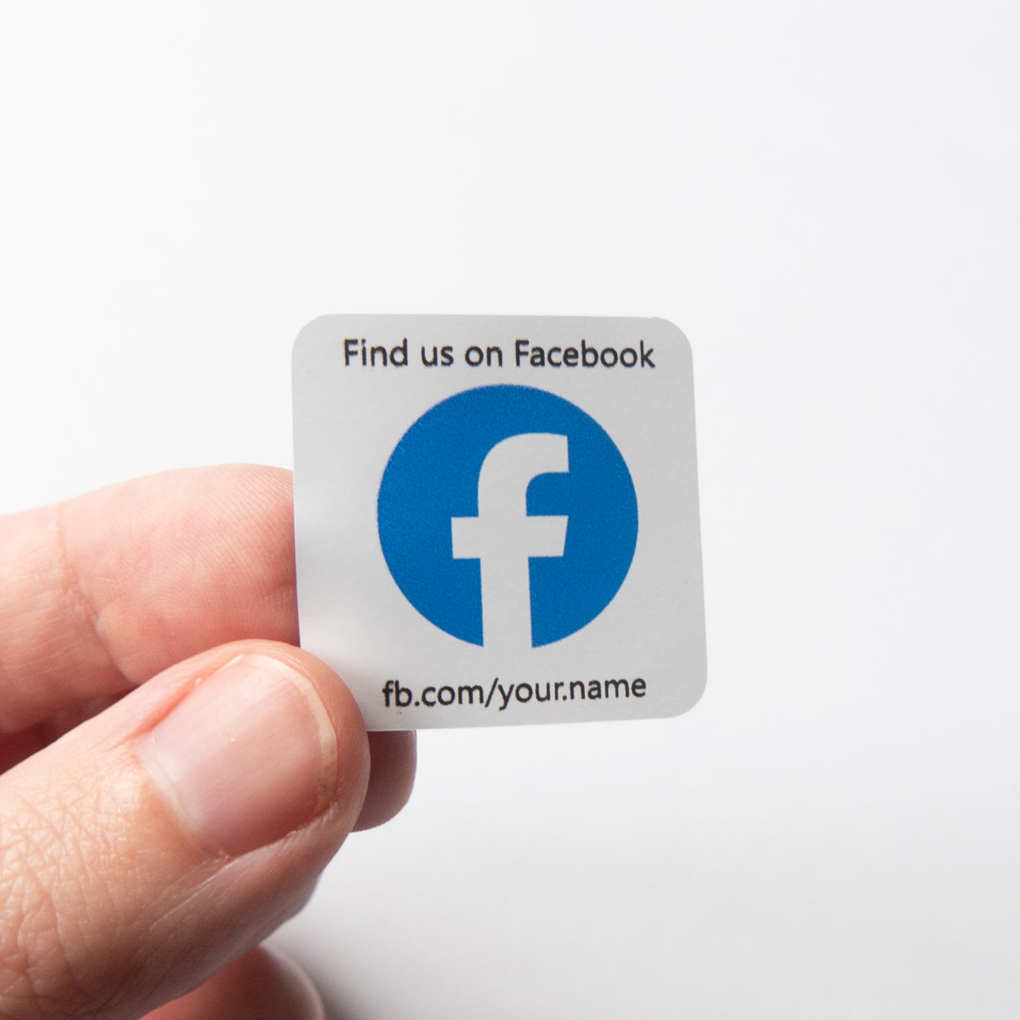 Facebook Customisable Social Media Stickers